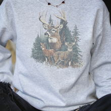 Load image into Gallery viewer, Vintage Vibes Deer Crewneck
